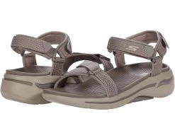 SKECHERS Performance Go Walk Arch Fit Mesh Quarter Strap