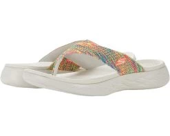 SKECHERS Performance On-The-Go 600 Multi Knit 3 Point Sandal